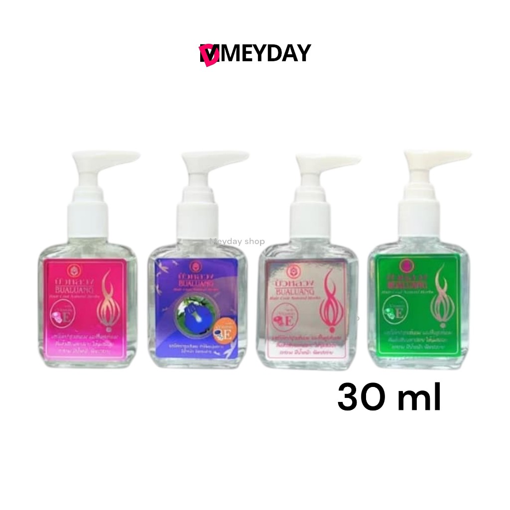 Bualuang Hair Coat Natural Herbs บัวหลวง แฮร์โค้ท เนเชอรัล เฮิร์บ ปริมาณ 30 มล.