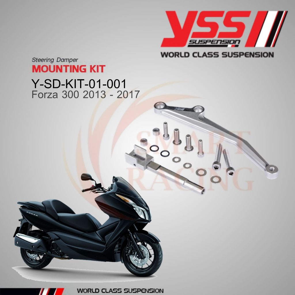 YSS ขาจับกันสะบัด สำหรับรถ HONDA FORZA 300 13-17 ขายึดกันสะบัด MOUNTING KIT