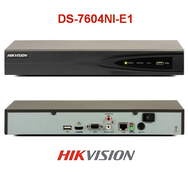 DS-7604NI-E1 / NVR 4ช่อง  HIKVISION