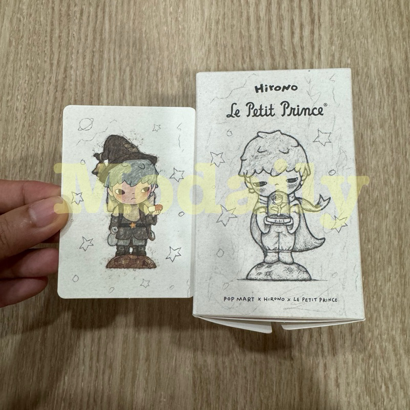 (เช็คการ์ด) Pop Mart Hirono Le Petit Prince : The Merchant