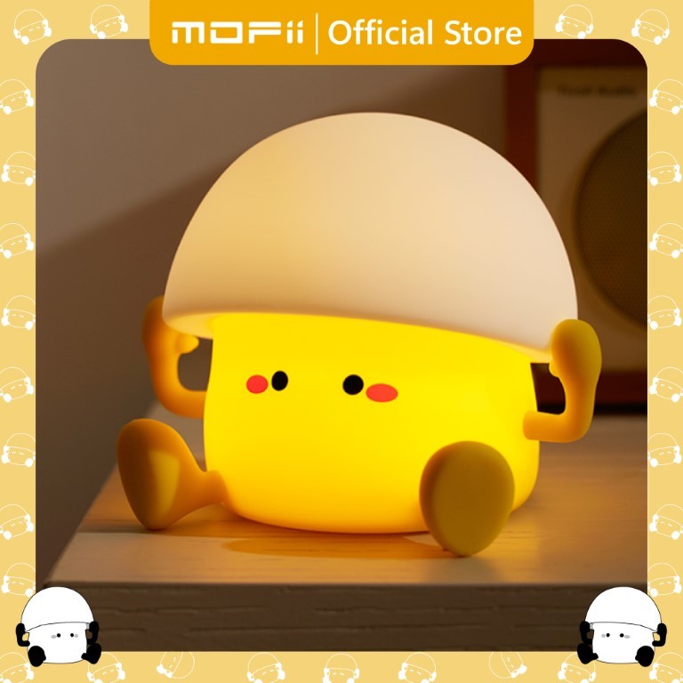 [ของแท้ รับประกันศูนย์ไทย]MOFii โคมไฟน่ารัก EGG YOLK น้องไข่แดงน่ารักมาก ปรับระดับแสงตั้งเวลาได้