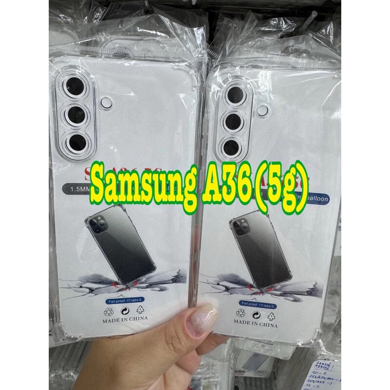 Samsung A36(5g) 🥰พร้​อมส่งใน🇹🇭🥰เคสใสกันกระแทกคลุมกล้อง For Samsung A36(5g)