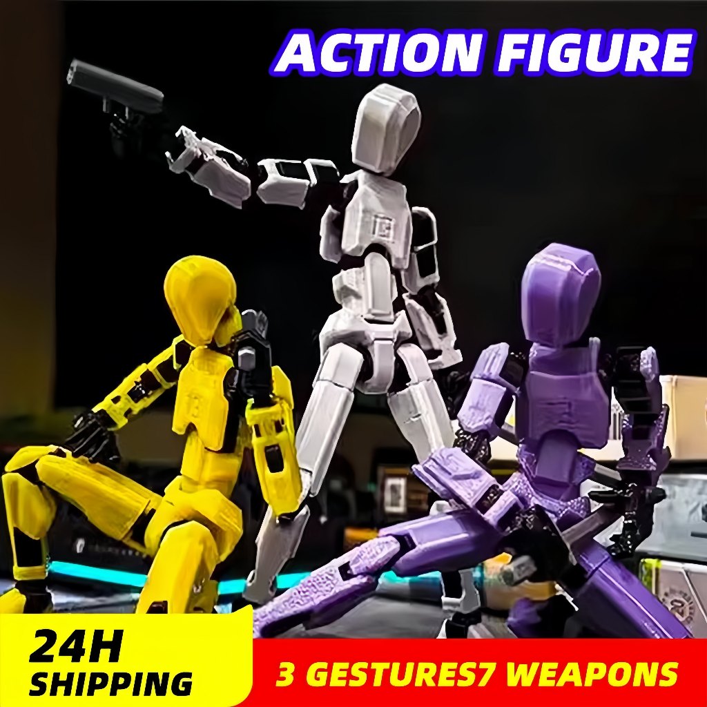 Boyuan 13-Joint Movable Dummy Lucky Doll Building Block ประกอบของเล่นรูป