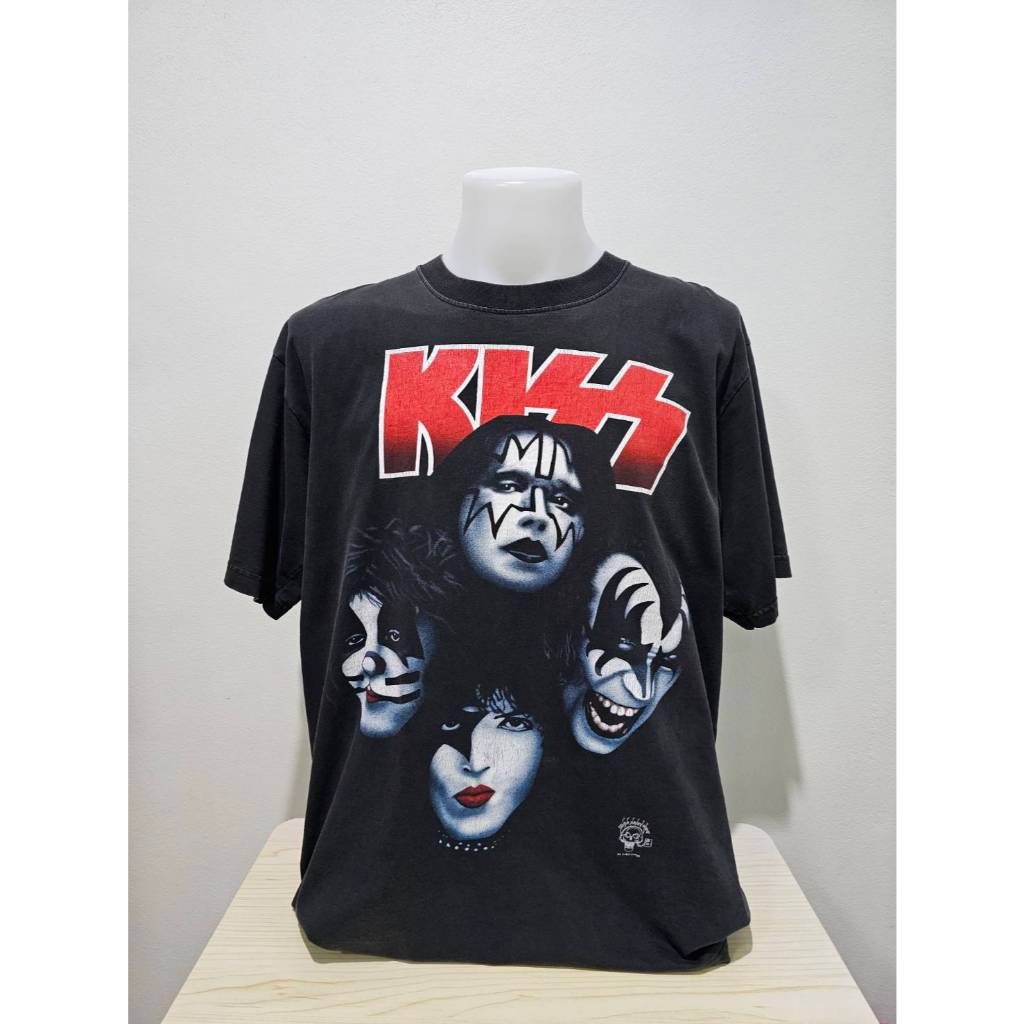 เสื้อวง KISS เสื้อยืดวินเทจมือสอง