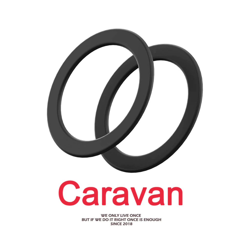 Caravan Crew Magsafe ring วงแหวนโลหะ ใช้กับที่ชาร์จแม่เหล็ก สำหรับติดสมาร์ทโฟน สำหรับชาร์จไร้สาย