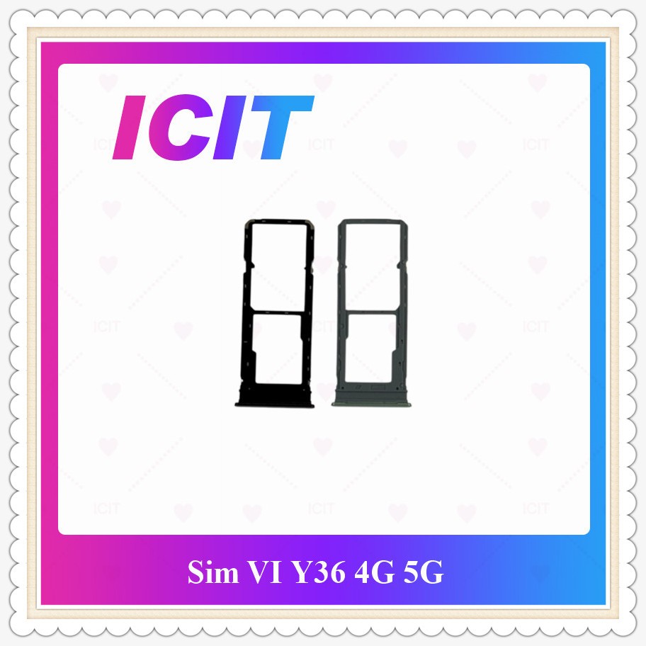 SIM Vi Y36 4G Y36 5G อะไหล่ถาดซิม ถาดใส่ซิม Sim Tray (ได้1ชิ้นค่ะ) อะไหล่มือถือ คุณภาพดี ICIT-Displa