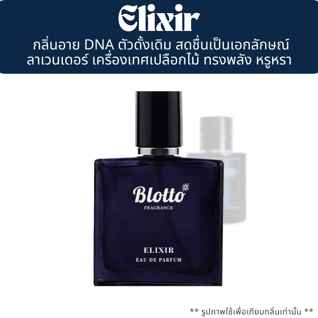 น้ำหอม Blotto Fragrance EDP หอมติดทนนาน กลิ่น Elixr (Savage Elixir)