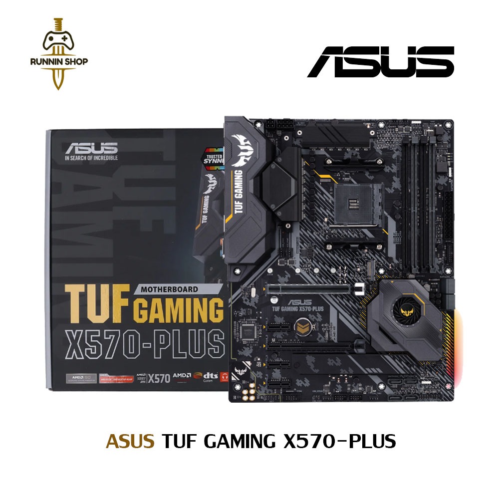 [สินค้ามือสอง] MAINBOARD (เมนบอร์ด) ASUS TUF GAMING X570-PLUS