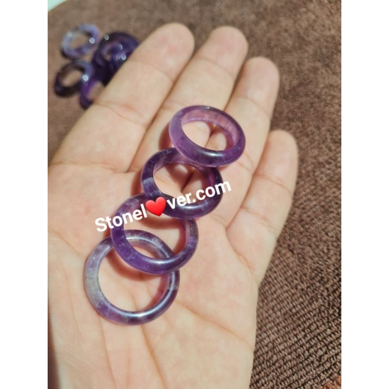 #amethyst#ring#แหวนอเมทิสต์#อเมทิสต์#แหวนหินแท้#size54#size60