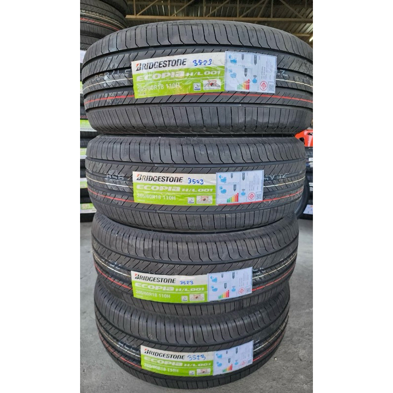 บริดสโตน​ecopia​ h/l001 265/60/18 ยางใหม่ปี23