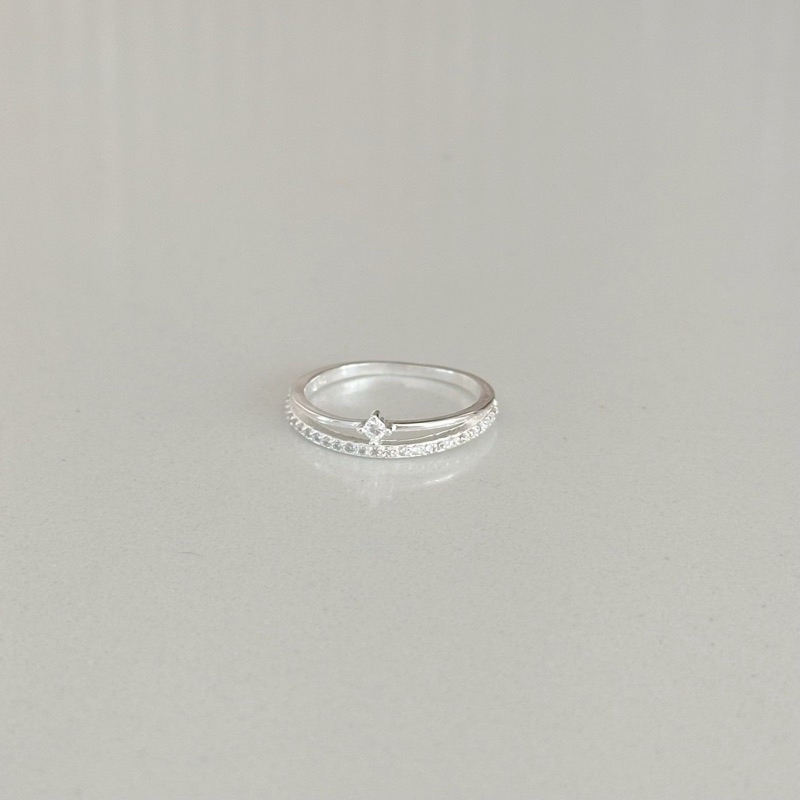 Winterwinter Jewelry Silver925 : เครื่องประดับเงินแท้ แหวนประดับเพชร cz