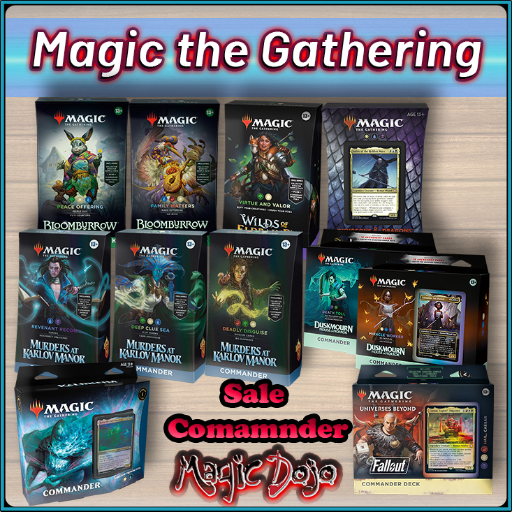 !! ใช้โค๊ดลดคุ้ม !! [ Magic the Gathering ] Commander Deck - Starter Kit - การ์ดเกมเมจิก
