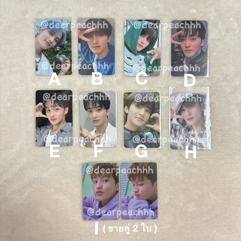 ( พร้อมส่ง ) การ์ด มาร์ค mark nct 127 , nct dream มาร์คดอกไม้ lucky draw walk , dreamscape , fact check