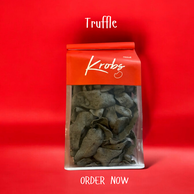 KROBS ข้าวเกรียบเห็ด “ทรัฟเฟิล” พรีเมี่ยม