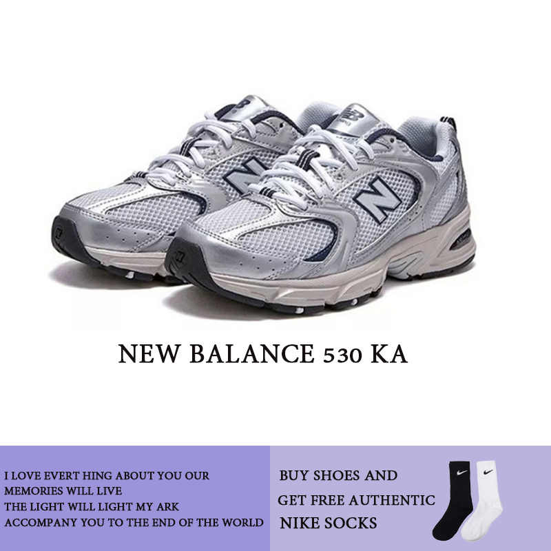 [การจัดส่งที่รวดเร็วสุด] รองเท้ากีฬา NB530 NB530 KA ของแท้ 100% สำหรับผู้ชายและผู้หญิง