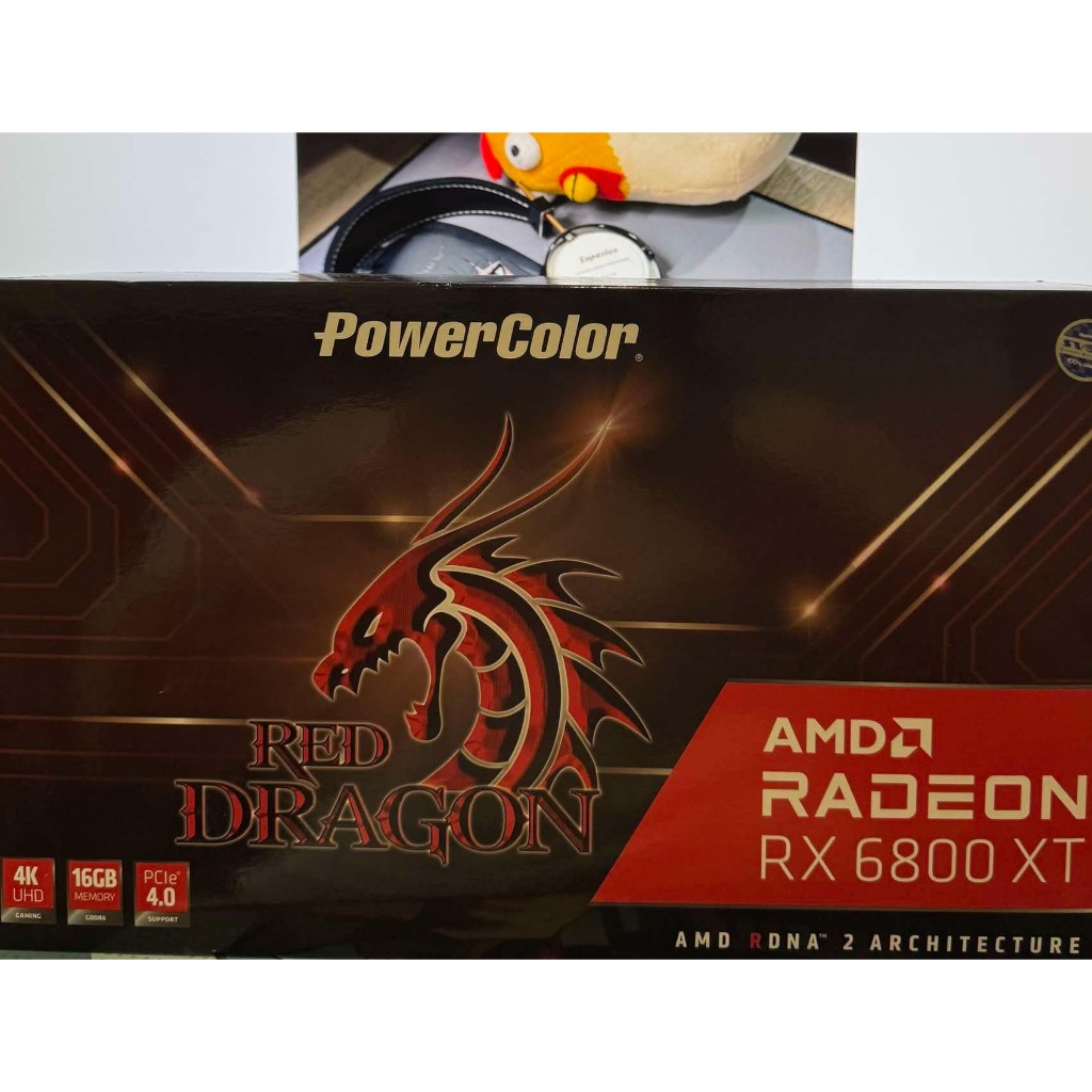 [USED] POWER COLOR Red Dragon AMD Radeon RX 6800XT 16GB GDDR6 (มือสอง) [MKOCZ]