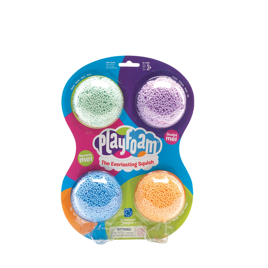 [อายุ 3+] Playfoam Classic 4-Pack [Educational Insights]