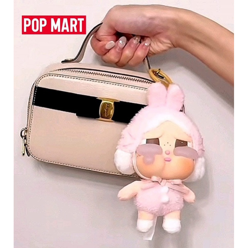 พร้อมส่ง (ใช้โค้ดแฟชั่นลดเหลือ 630) พวงกุญแจ POP MART CRYBABY Crying Again Series-Vinyl Face คอลใหม่ล่าสุด