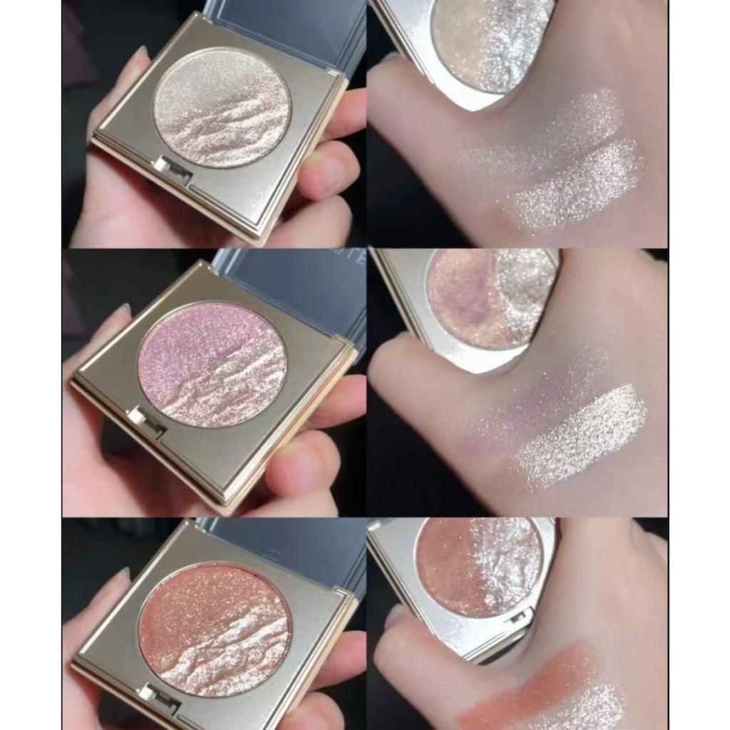 ไฮไลท์ประกายมุก HERORANGE Highlight ชิมเมอร์ บลัชออนไฮไลท์ อายแชโดว์ สองสี ชิมเมอร์ เนื้อเนียนละเอียด ราคา ถูกที่สุด ดีลบีเคเค แกลเลอรีภาพที่ 8