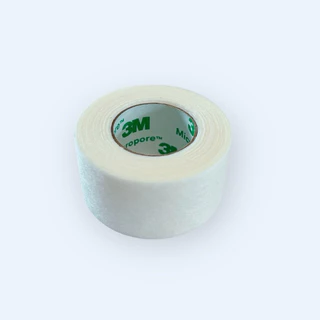 3M Micropore Surgical Tape เทปแต่งแผลทางการแพทย์ ชนิดเยื้อกระดาษ แบ่งขาย 1 นิ้ว,1/2 นิ้ว(ราคา/ 1 ม้วน)