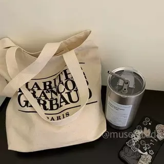 กระเป๋า Tote Bag กระเป๋าผ้ามินิมอล ขนาด 34*38CM กระเป๋าผ้า MARITHE