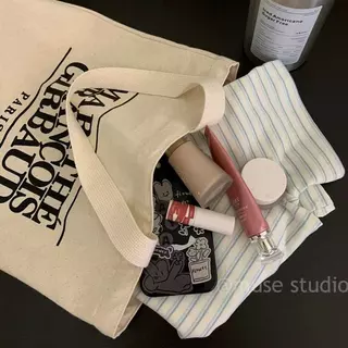 กระเป๋า Tote Bag กระเป๋าผ้ามินิมอล ขนาด 34*38CM กระเป๋าผ้า MARITHE