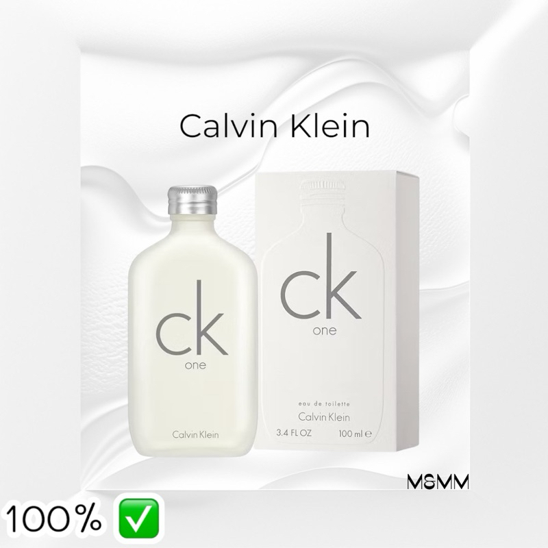 CK CALVIN KLEIN น้ำหอม CK ONE EDT. (100ml.)[แท้100%]