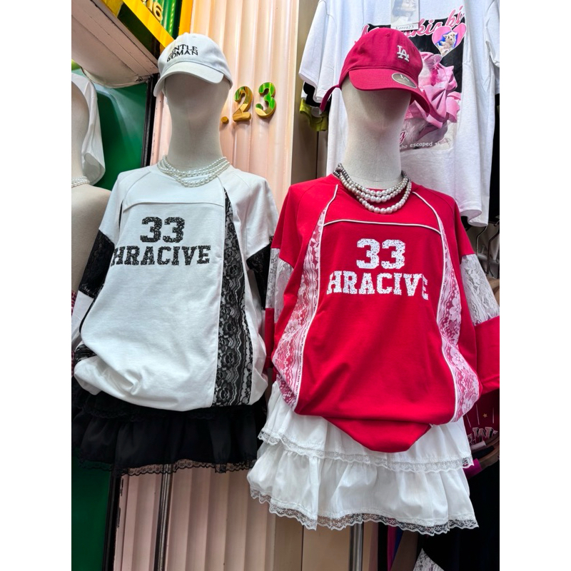 SIS.ON | พร้อมส่ง Oversize เสื้อยืดโอเวอร์ไซส์ No.23 33hracive