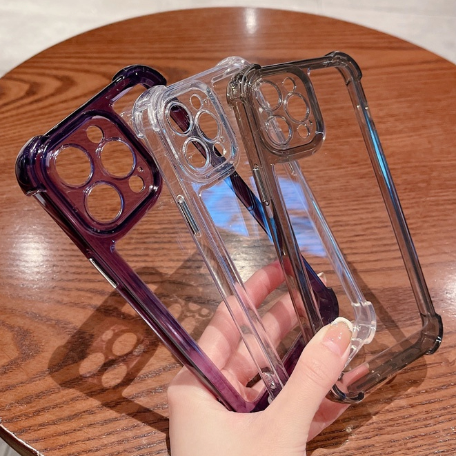 เคสใส รุ่นอัพเกรด for iPhone 11 13 12 14 15 16 Pro Max 7 8 15 14 Plus Case X XR XS Max เคสไอโฟน เคสกันกระแทก เคส