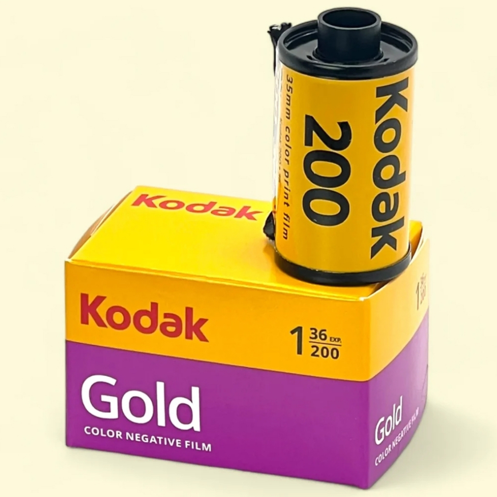 ฟิล์มสี Kodak Gold 200 35mm 36exp Color Film ฟิล์มถ่ายรูป 35มม. ฟิล์ม 135