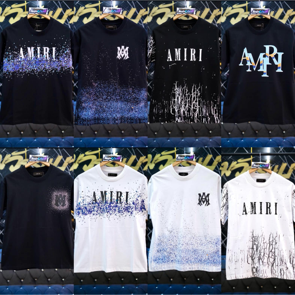 เสื้อ AMIRI ลายใหม่ งานจริงโครตสวย งานสุดตาราง