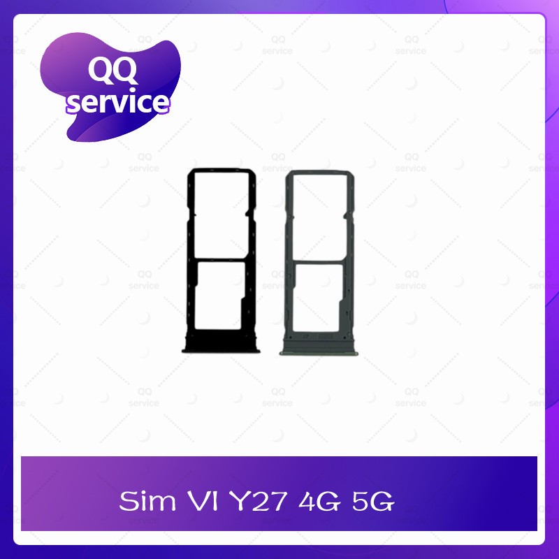 SIM Vi Y27 4G Y27 5G Vi Y36 4G Y36 5G อะไหล่ถาดซิม ถาดใส่ซิม Sim Tray (ได้1ชิ้นค่ะ) อะไหล่มือถือ คุณ