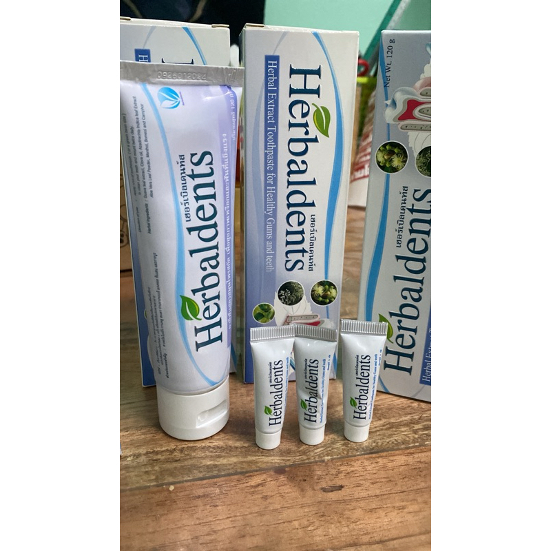 Herbaldents ส่งตรงจากบริษัทของแท้ ยาสีฟันสูตรสมุนไพรสกัด 120กรัม