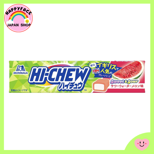 โมรินากะ HI-CHEW รสแตงโมเปรี้ยว HI-CHEW 12 ชิ้น 【Direct from japan】