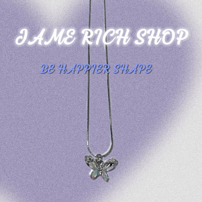 JAME RICH SHOP I BE HAPPIER SHAP I สร้อย จี๊ ไม่ลอก ไม่ดำ ใส่อาบน้ำได้ พ่อค้าลองมาแล้ว