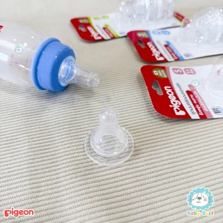 Pigeon พีเจ้น จุกนมซิลิคอน รุ่นคลาสสิค ไซส์ S/M/L (คอแคบ)