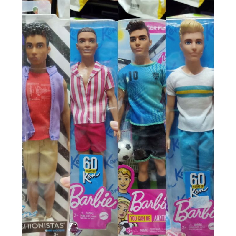Barbie Ken Fashionistas  Doll ตุ๊กตาบาร์บี้ผู้ชาย เคน แฟชั่นนิสต้า
