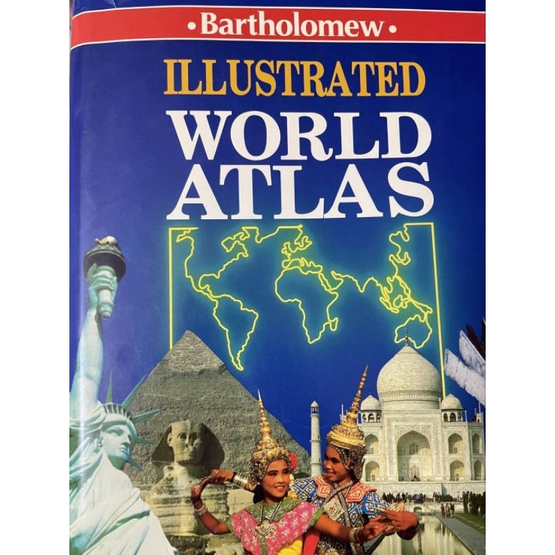 หนังสือ WORLD ATLAS.