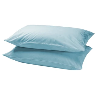 ปลอกหมอน คุณภาพดี 48*75cm（19*29นิ้ว）Standard Size ปลอกหมอนสีพื้น ระบายอากาศ ผ้านิ่มลื่น พร้อมส่ง
