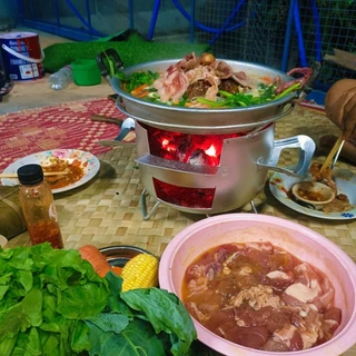 เตาถ่านเตาหมูกระทะเตาปิกนิกเตาอเนกประสงค์พร้อมส่งขนาด30เซนติเมตร