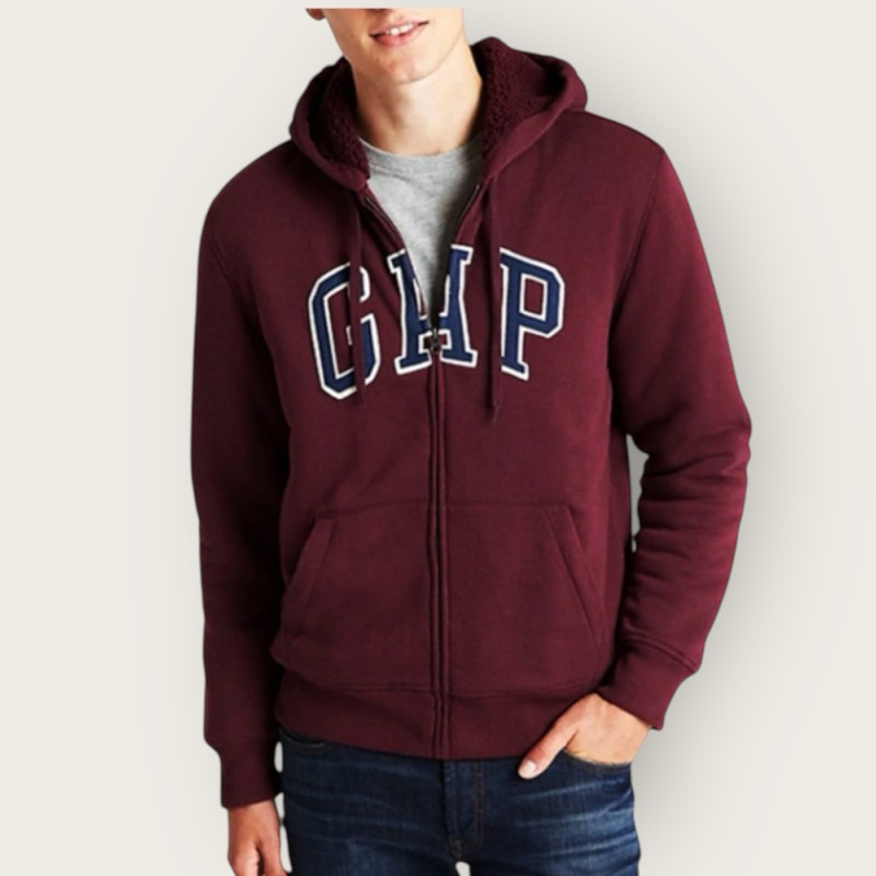 G03_เสื้อฮู้ดซิปหน้า GaP (พร้อมส่ง)