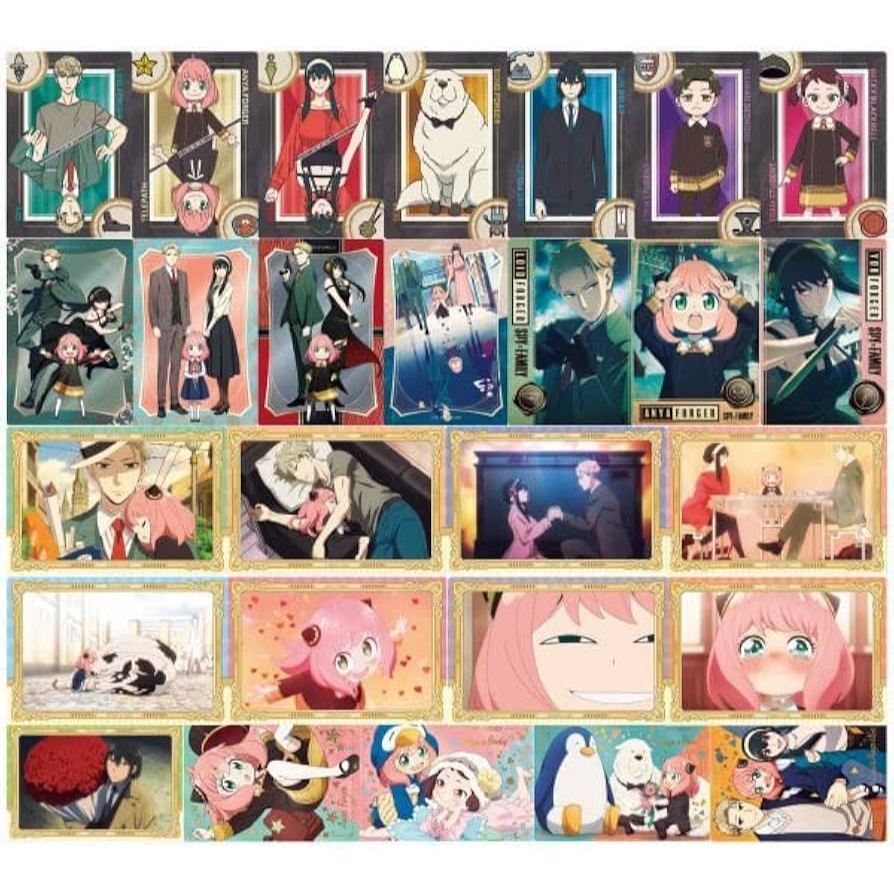 SPY×FAMILY Wafers ชุด 1,2,3 งานแท้ ของใหม่ ในซีนๆนอกมีริ้วรอย