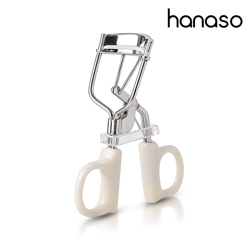 Hanaso ที่ดัดขนตา ที่ดัดขนตาปลอม Eyelash Curler รูปทรงโค้งดัดง่าย ขนตางอนตลอดวัน ถนอมขนตา ไม่หัก