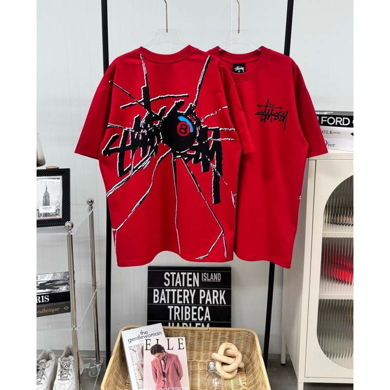 เสื้อยืดโอเวอร์ไซส์รุ่นเเมงมุม