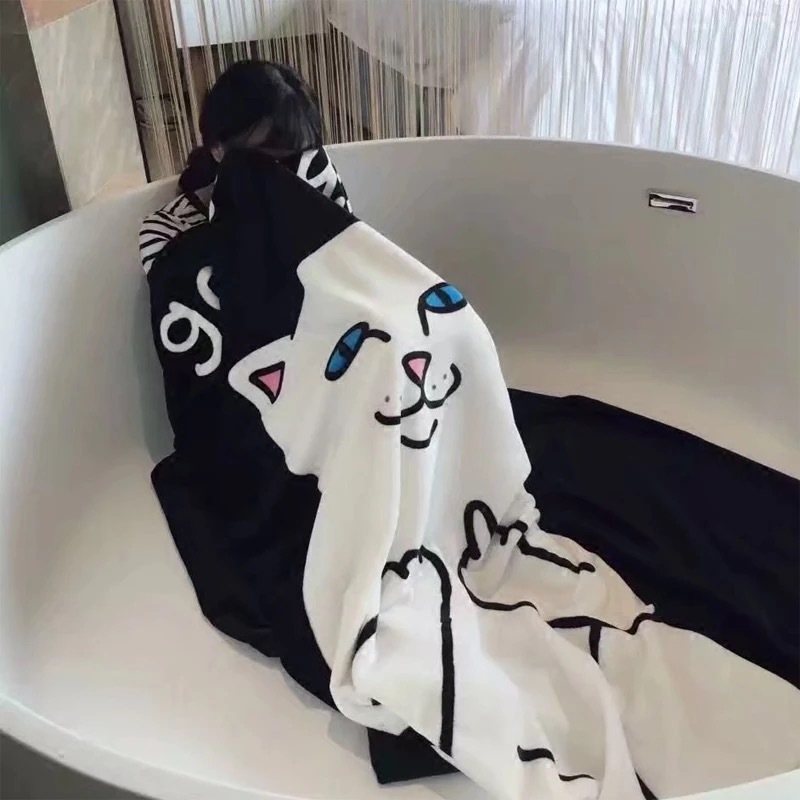 [ 💥ส่งฟรี 794.-] พร้อมส่ง 📦 ผ้าห่ม RIPNDIP ผ้านาโน ขนาด 150x200 ใหญ่ นุ่ม ห่มสบาย