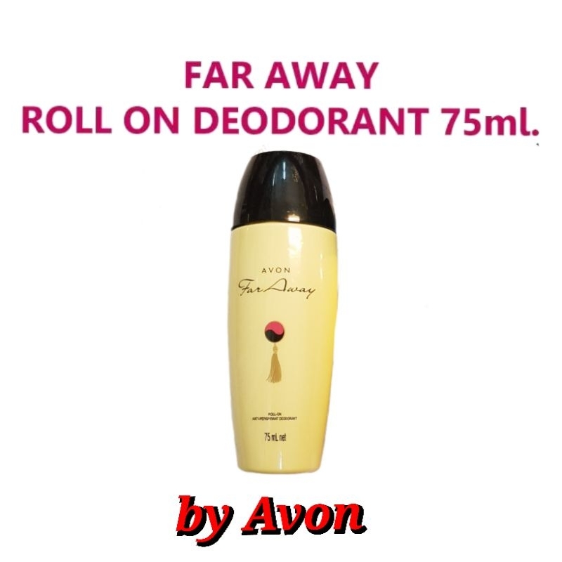 ลูกกลิ้ง ฟาร์ อเวย์ เอวอน AVON FAR AWAY ROLL ON ANTI-PERSPIRANT DEODORANT 75ml.