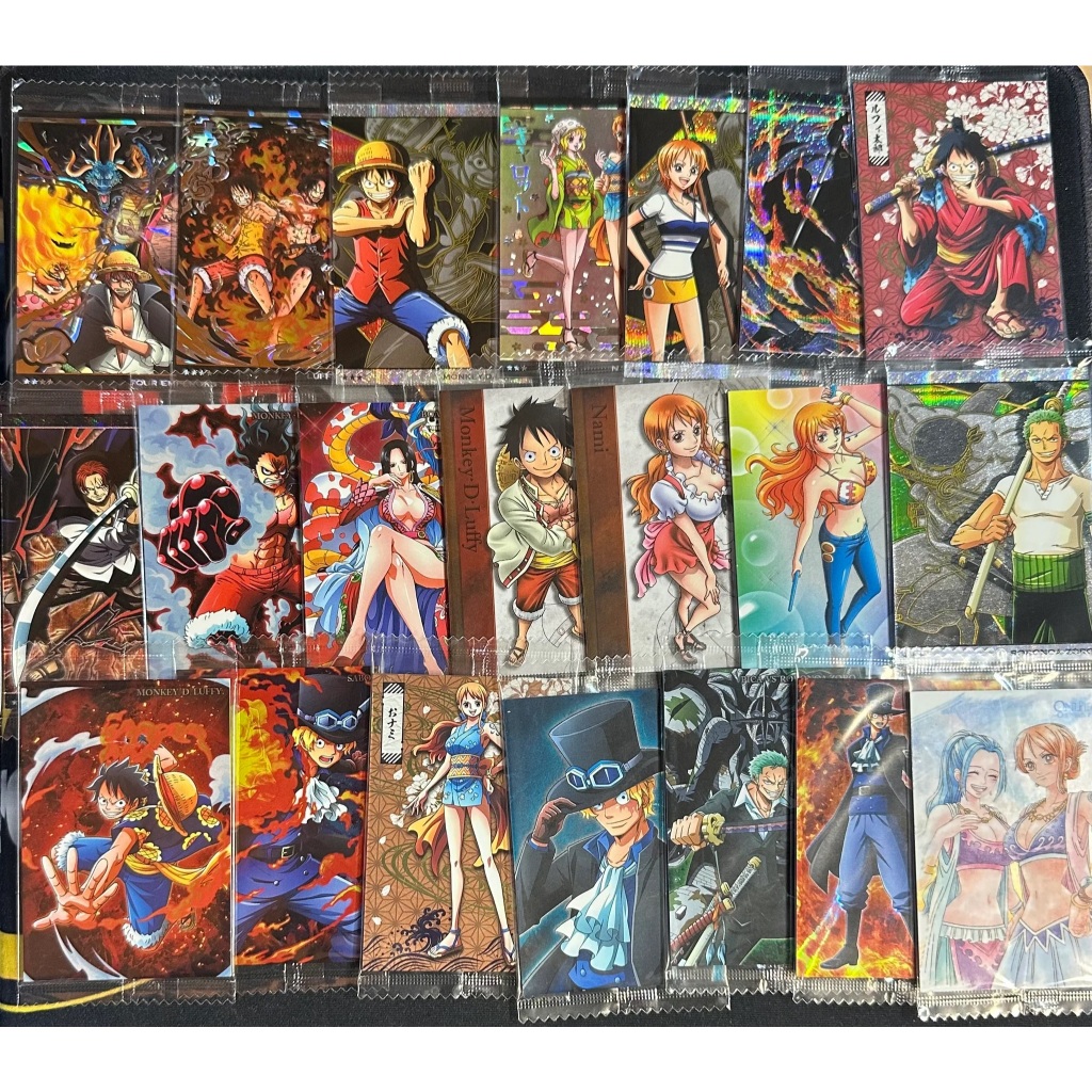 One Piece Wafer วันพีช การ์ดเวเฟอร์ ของแท้ ของใหม่ในซีน