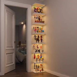 Wise ตู้อะคริลิคใส กล่องใส่โมเดล Labubu ชั้นวางโมเดล ตู้โชว์…