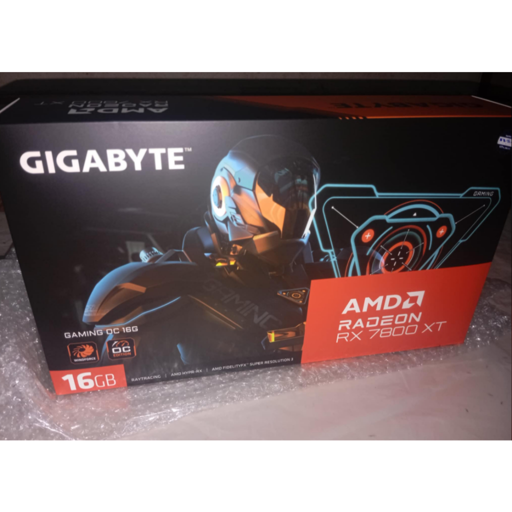 Radeon™ RX 7800 XT GIGABYTE GAMING OC 16G