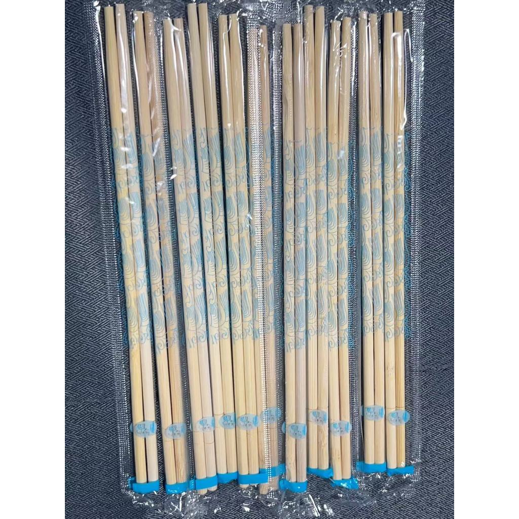 (70คู่) ตะเกียบไม้ไผ่ ใช้แล้วทิ้ง คุณภาพดี สะอาด ขนาด22cm